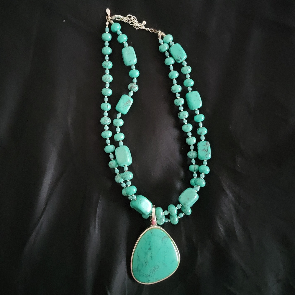 Premier Design turquoise necklace